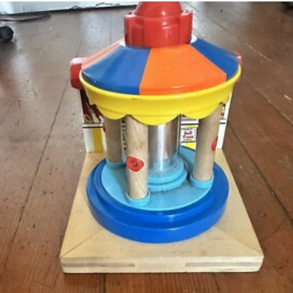 Vibrant Carousel Building Set
